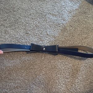 Kate Spade Black Bow Belt